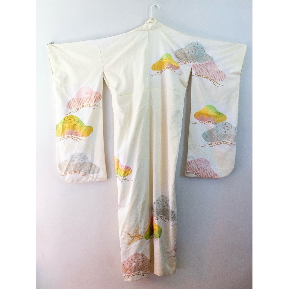 Elegant Multicolor Women's Kimono Robe